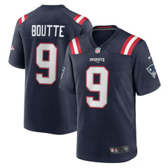 Kayshon Boutte New England Patriots Game Jersey - Navy Jerseys