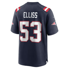 Christian Elliss New England Patriots Game Jersey - Navy Jerseys