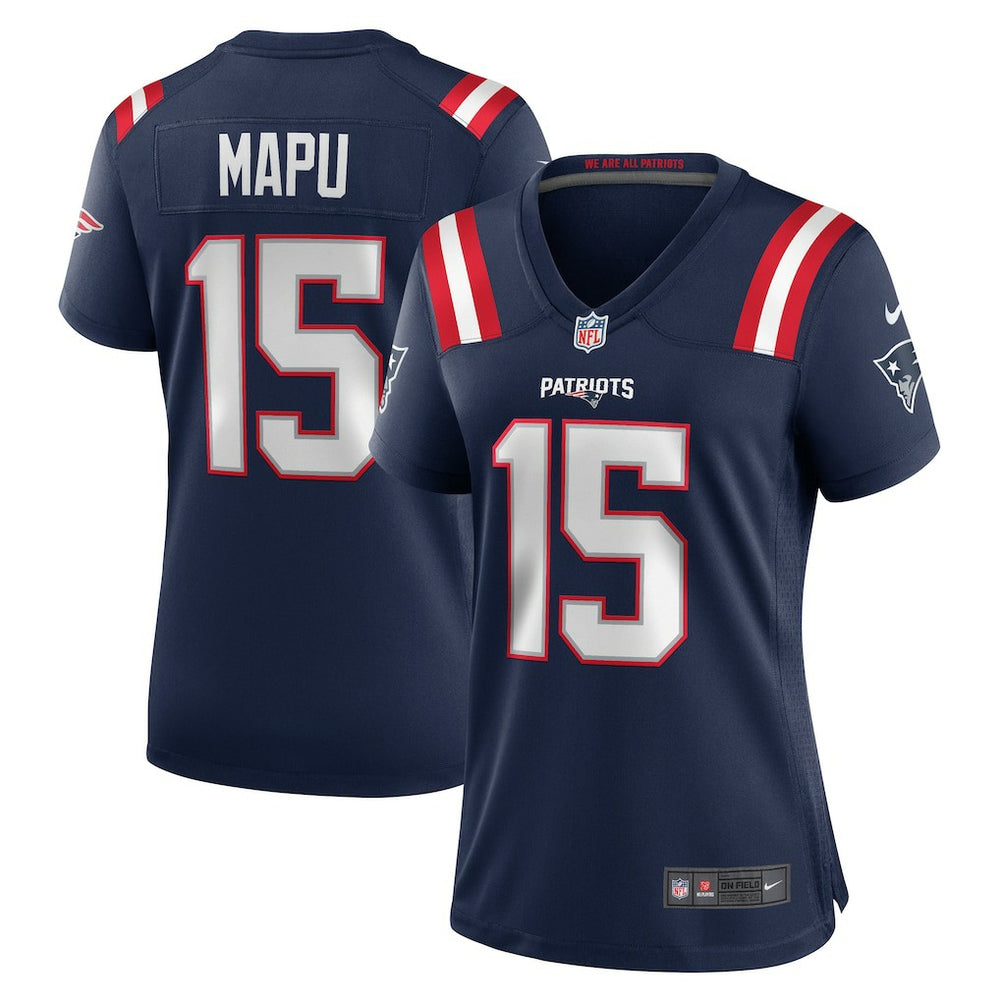 Marte Mapu New England Patriots Women's Game Jersey - Navy Jerseys