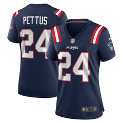 Dell Pettus New England Patriots Women's Game Jersey - Navy Jerseys