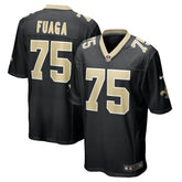 Taliese Fuaga New Orleans Saints Game Jersey - Black Jerseys