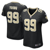 Chase Young New Orleans Saints Women's Game Jersey - Black Jerseys