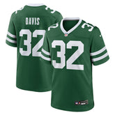 Isaiah Davis New York Jets Team Game Jersey - Legacy Green Jerseys