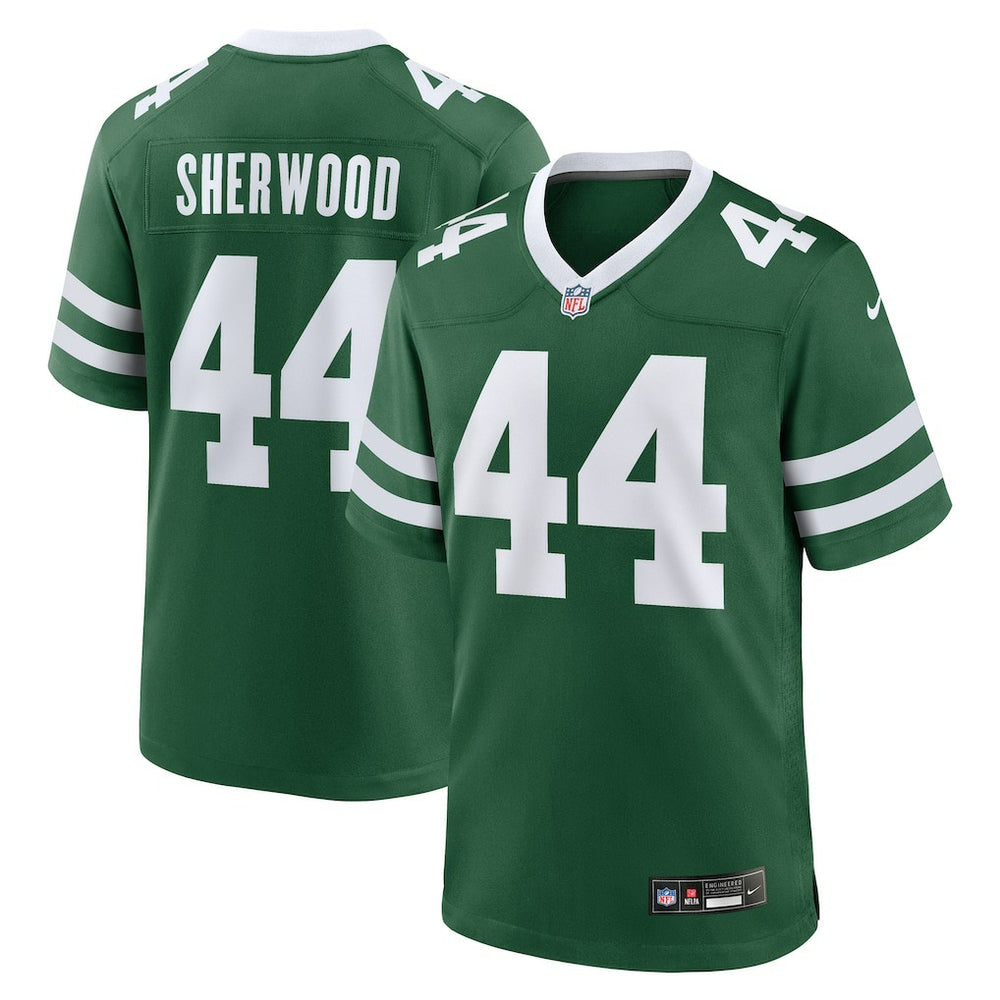 Jamien Sherwood New York Jets Team Game Jersey - Legacy Green Jerseys