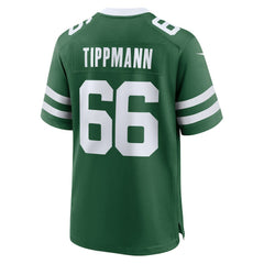 Joe Tippmann New York Jets Team Game Jersey - Legacy Green Jerseys