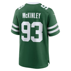 Takk McKinley New York Jets Team Game Jersey - Legacy Green Jerseys