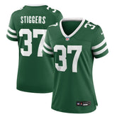 Qwan'tez Stiggers New York Jets Women's Game Jersey - Legacy Green Jerseys