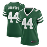 Jamien Sherwood New York Jets Women's Game Jersey - Legacy Green Jerseys