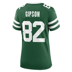 Xavier Gipson New York Jets Women's Game Jersey - Legacy Green Jerseys