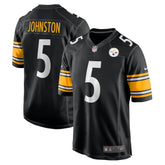 Cameron Johnston Pittsburgh Steelers Game Jersey - Black Jerseys