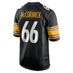 Mason McCormick Pittsburgh Steelers Game Jersey - Black Jerseys