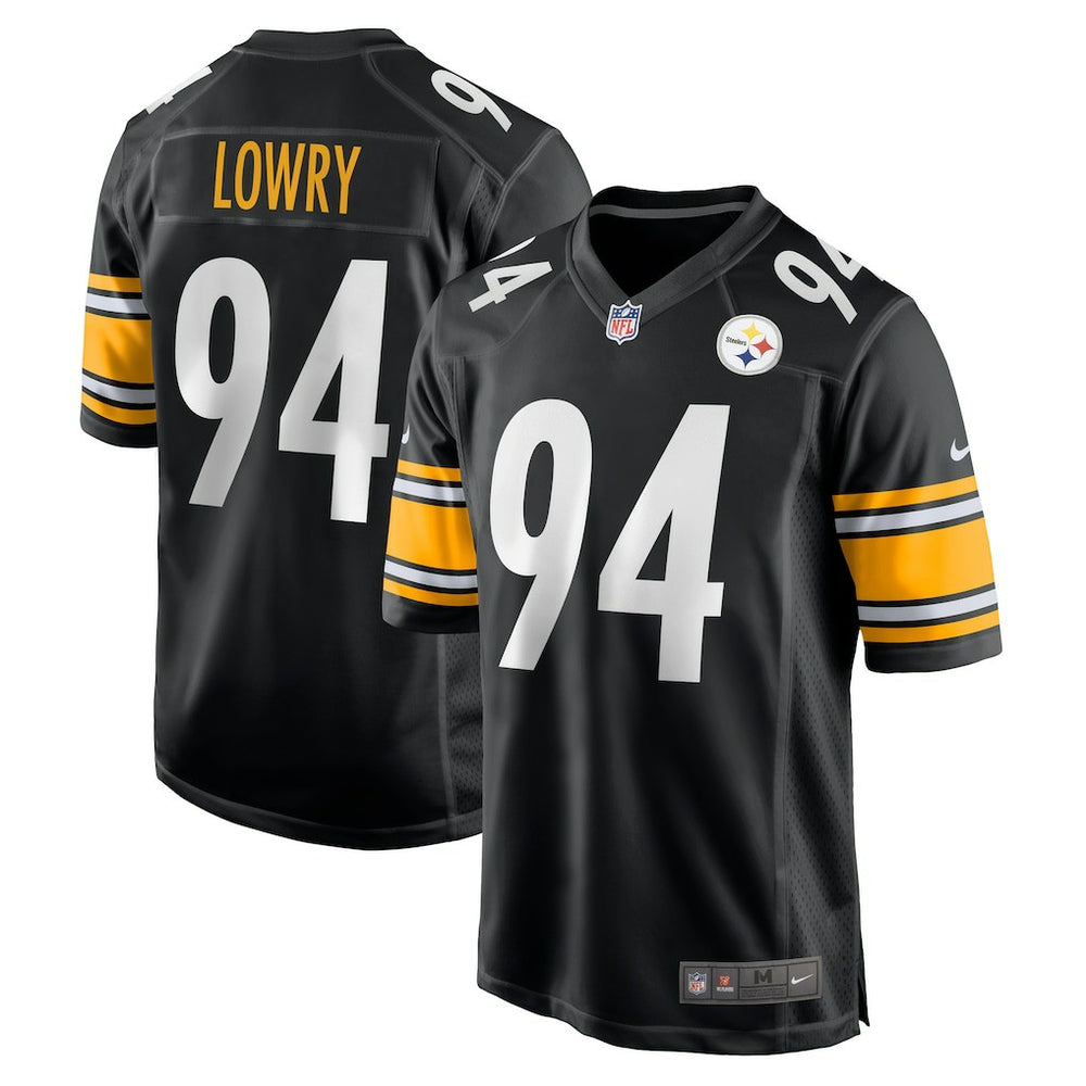 Dean Lowry Pittsburgh Steelers Game Jersey - Black Jerseys