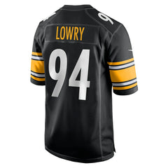 Dean Lowry Pittsburgh Steelers Game Jersey - Black Jerseys