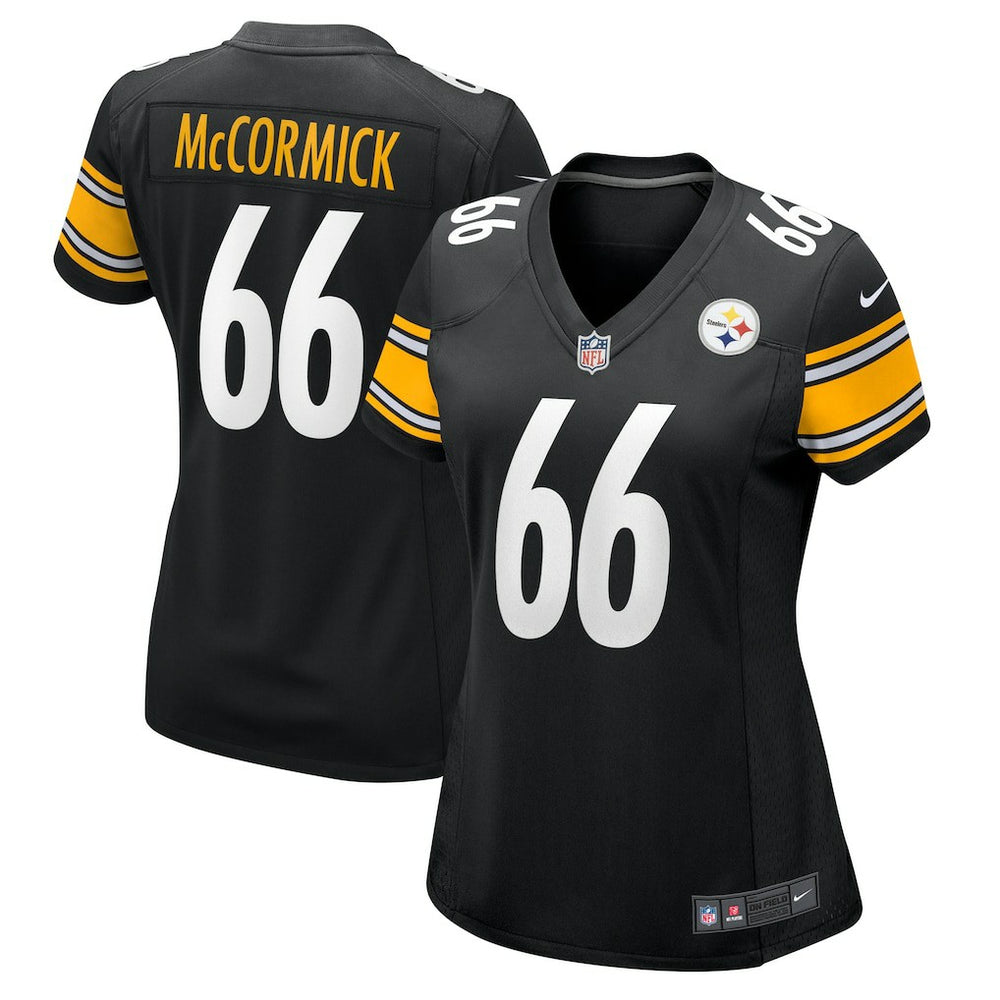 Mason McCormick Pittsburgh Steelers Women's Team Game Jersey - Black Jerseys