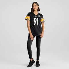 Logan Lee Pittsburgh Steelers Women's Team Game Jersey - Black Jerseys