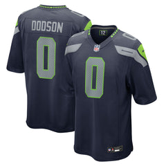 Tyrel Dodson Seattle Seahawks Game Jersey - College Navy Jerseys