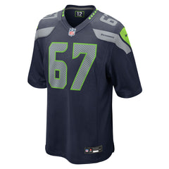 Charles Cross Seattle Seahawks Game Jersey - College Navy Jerseys