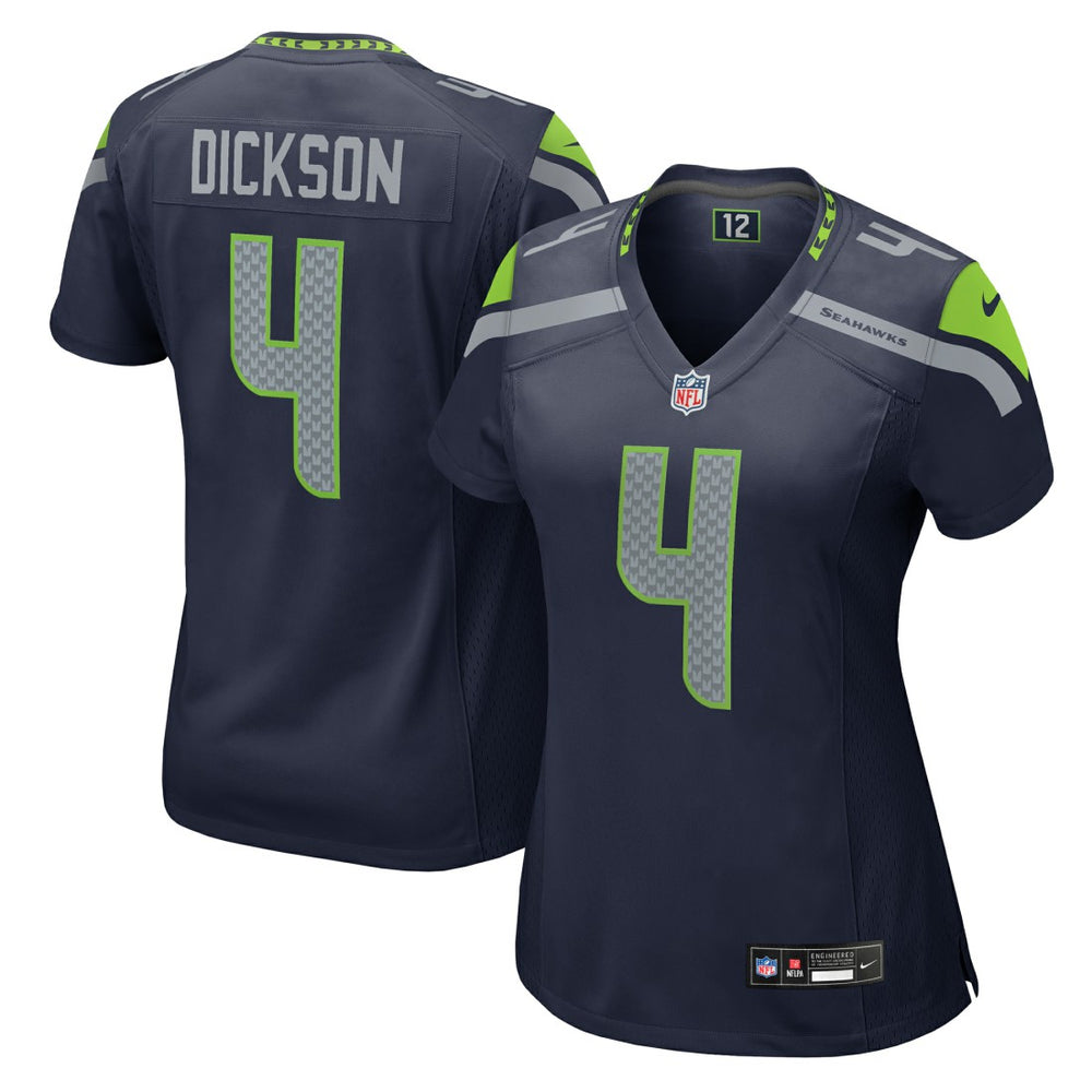 Michael Dickson Seattle Seahawks Women's Team Game Jersey - College Navy Jerseys