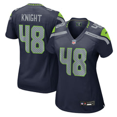 Tyrice Knight Seattle Seahawks Women's Team Game Jersey - College Navy Jerseys