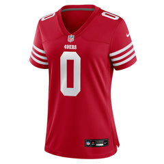 Renardo Green San Francisco 49ers Women's Team Game Jersey - Scarlet Jerseys
