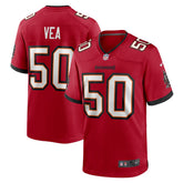 Vita Vea Tampa Bay Buccaneers Game Jersey - Red Jerseys