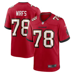 Tristan Wirfs Tampa Bay Buccaneers Game Jersey - Red Jerseys