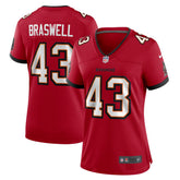 Chris Braswell Tampa Bay Buccaneers Women's Team Game Jersey - Red Jerseys