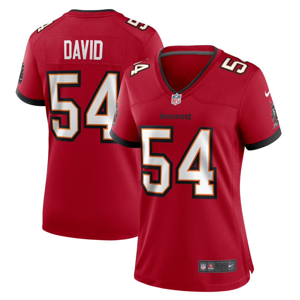 Lavonte David Tampa Bay Buccaneers Women's Team Game Jersey - Red Jerseys