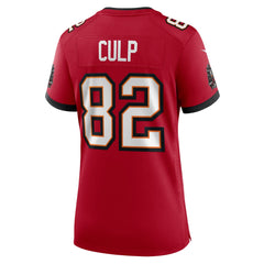 Devin Culp Tampa Bay Buccaneers Women's Team Game Jersey - Red Jerseys