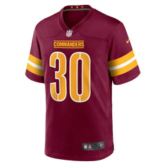 Austin Ekeler Washington Commanders Game Jersey - Burgundy Jerseys
