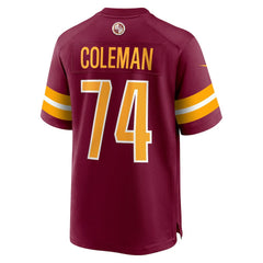 Brandon Coleman Washington Commanders Game Jersey - Burgundy Jerseys