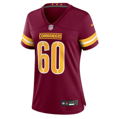 Michael Deiter Washington Commanders Women's Team Game Jersey - Burgundy Jerseys