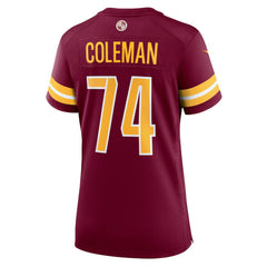 Brandon Coleman Washington Commanders Women's Team Game Jersey - Burgundy Jerseys