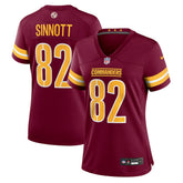 Ben Sinnott Washington Commanders Women's Team Game Jersey - Burgundy Jerseys