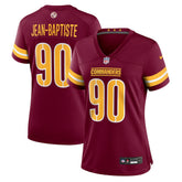 Javontae Jean-Baptiste Washington Commanders Women's Team Game Jersey - Burgundy Jerseys
