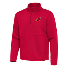 Arizona Cardinals Antigua Twist Quarter-Zip Pullover Jacket - Red Pullover