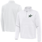 Dallas Stars Antigua Twist Quarter-Zip Pullover Jacket - White | US 202264702