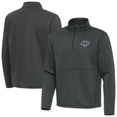 Los Angeles Kings Antigua Twist Quarter-Zip Pullover Jacket - Silver | US 202264736