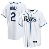 Yandy Díaz Tampa Bay Rays Nike Home Replica Jersey - White Jerseys