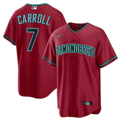 Corbin Carroll Arizona Diamondbacks Nike Alternate 2 Replica Jersey - Red Jerseys