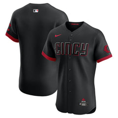 Cincinnati Reds Nike City Connect Elite Jersey - Black Jerseys