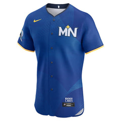 Minnesota Twins Nike City Connect Elite Jersey - Royal Jerseys
