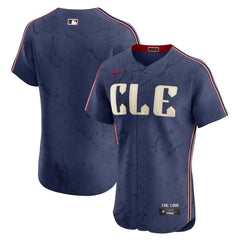 Cleveland Guardians Nike City Connect Elite Jersey - Navy Jerseys