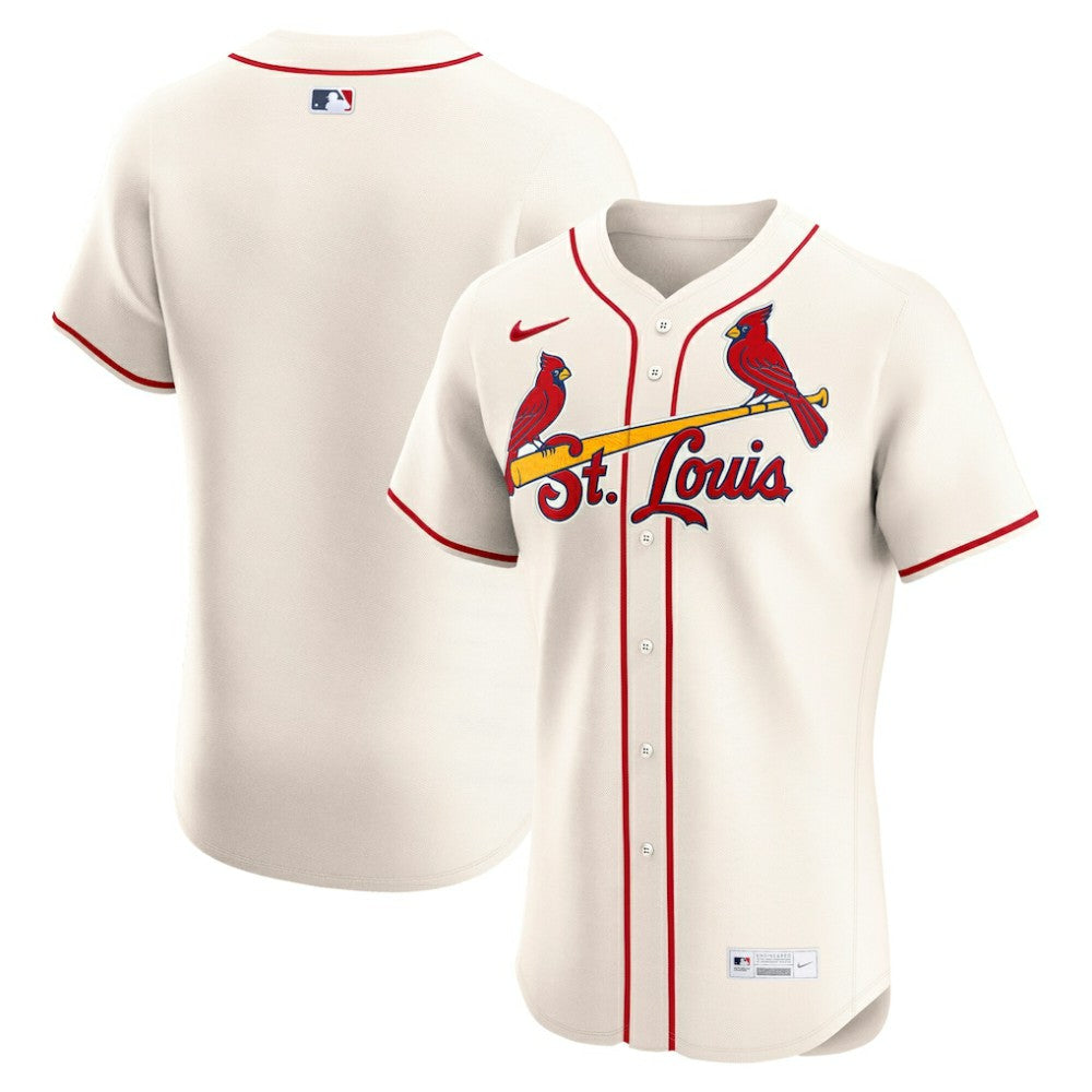 St. Louis Cardinals Nike Alternate Elite Jersey - Cream Jerseys