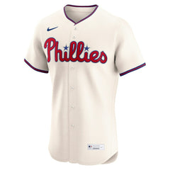 Philadelphia Phillies Nike Alternate 2 Elite Jersey - Cream Jerseys