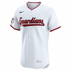 Cleveland Guardians Nike Home Elite Jersey - White Jerseys