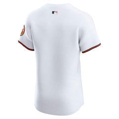 Baltimore Orioles Nike Home Elite Jersey - White Jerseys