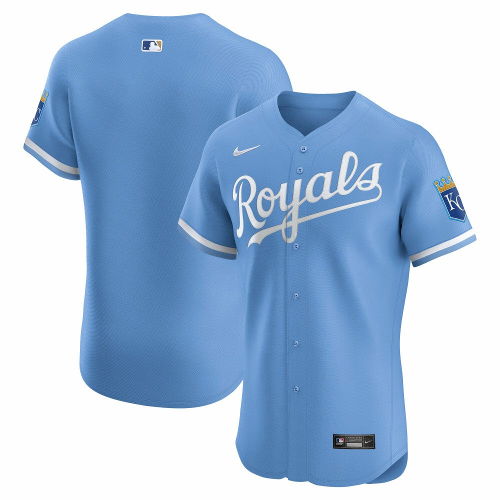 Kansas City Royals Nike Alternate Elite Jersey - Light Blue Jerseys