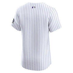 Colorado Rockies Nike Home Elite Jersey - White Jerseys