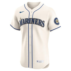 Julio Rodríguez Seattle Mariners Nike Alternate 2 Elite Player Jersey - Cream Jerseys
